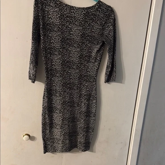 Leopard Print Bodycon Dress - Picture 2 of 3